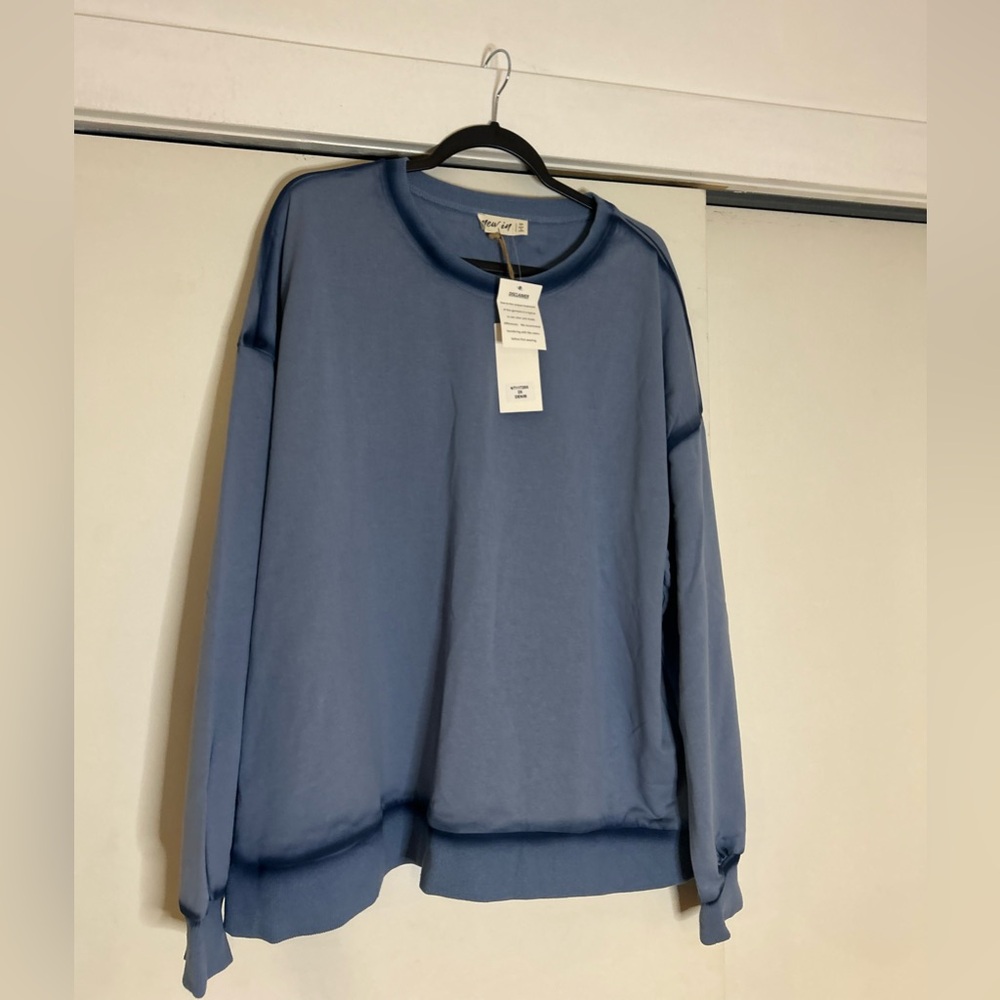 Women's Blue Sweatshirt